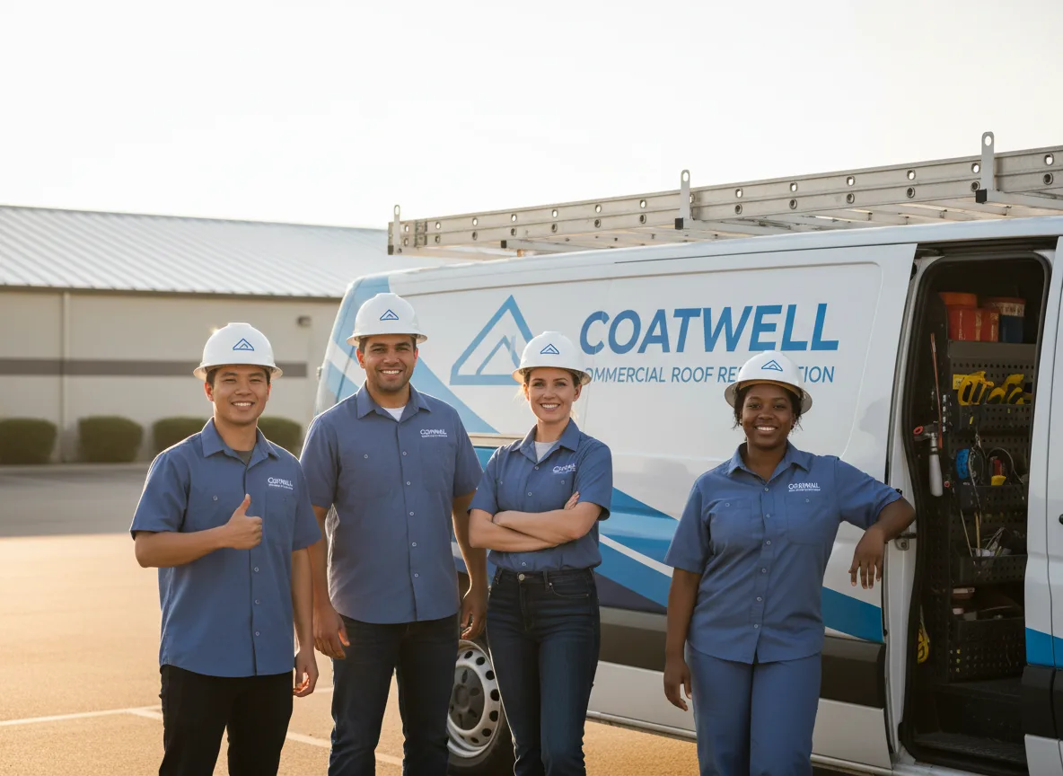 Commercial roof coating company in Lake Wilson, MN